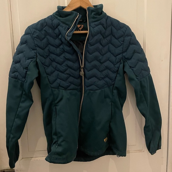 Aubrion Regent jacket dark green szM - Picture 1 of 5